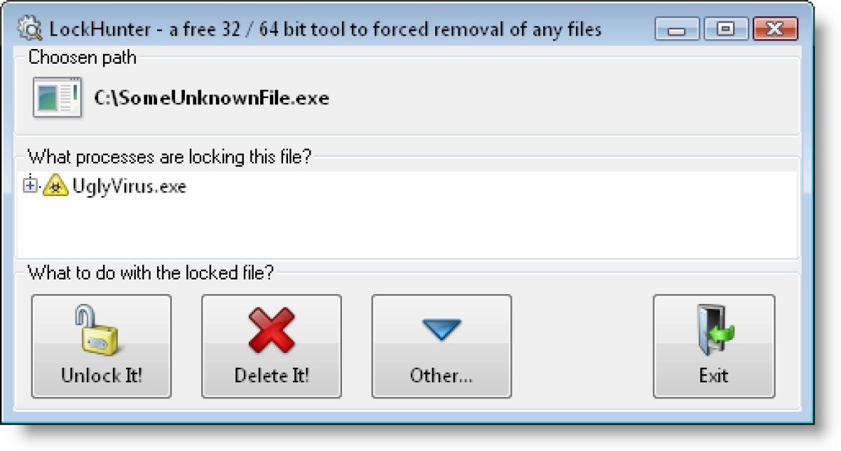 Togliere file bloccati dal pc - 