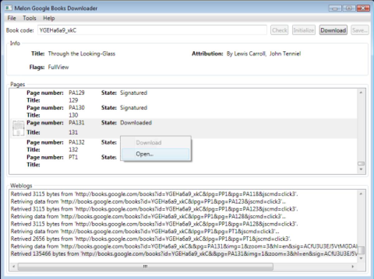 Riviste online con Google Book downloader - 