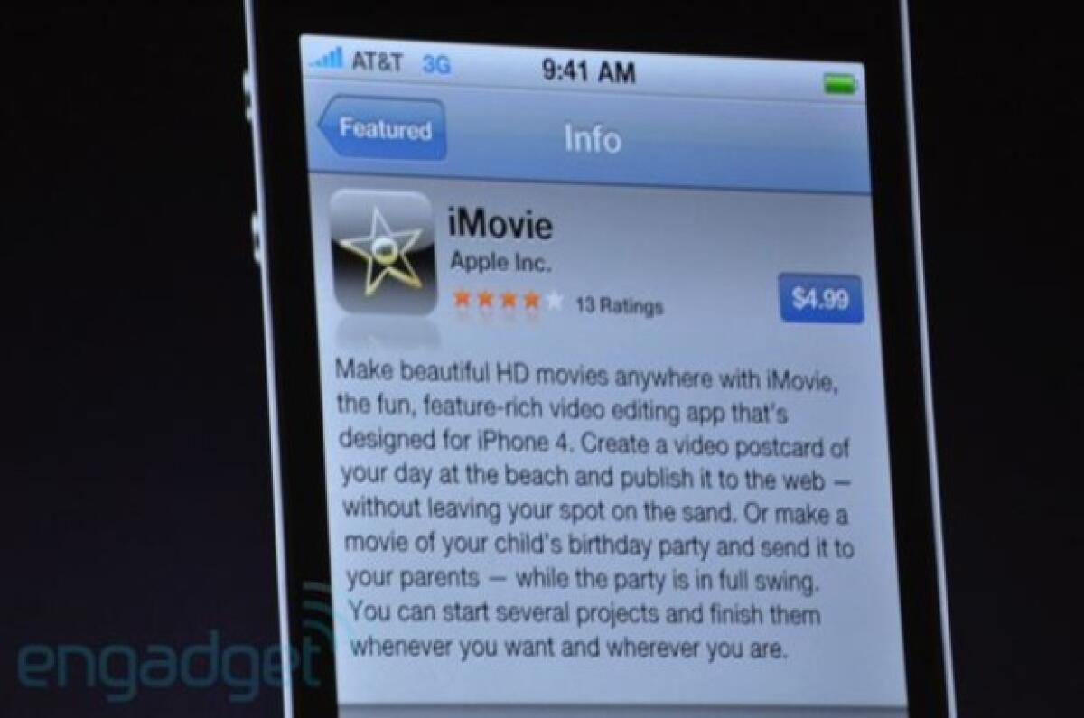 I video di iPhone 4 ed iMovie - 