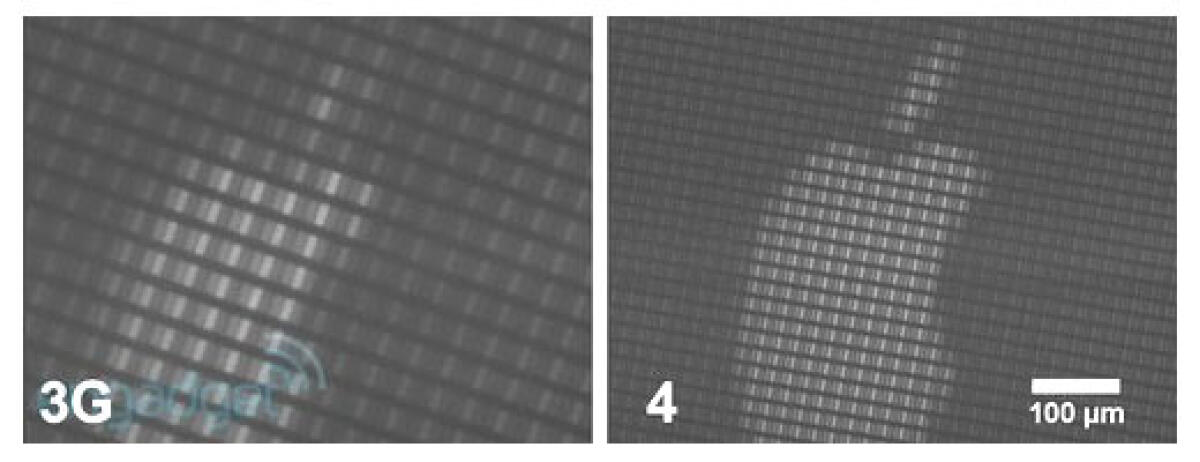 iPhone 4: Retina display al microscopio - 