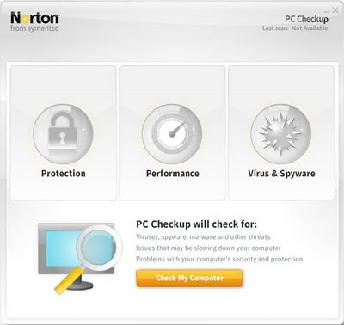 Norton Check Up : ripulisce e mette al sicuro il pc! - 