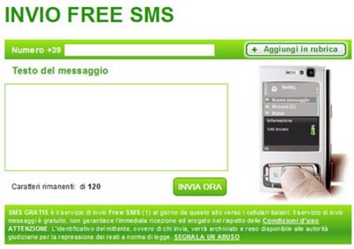 Sms Gratis? Ecco come inviarli - 