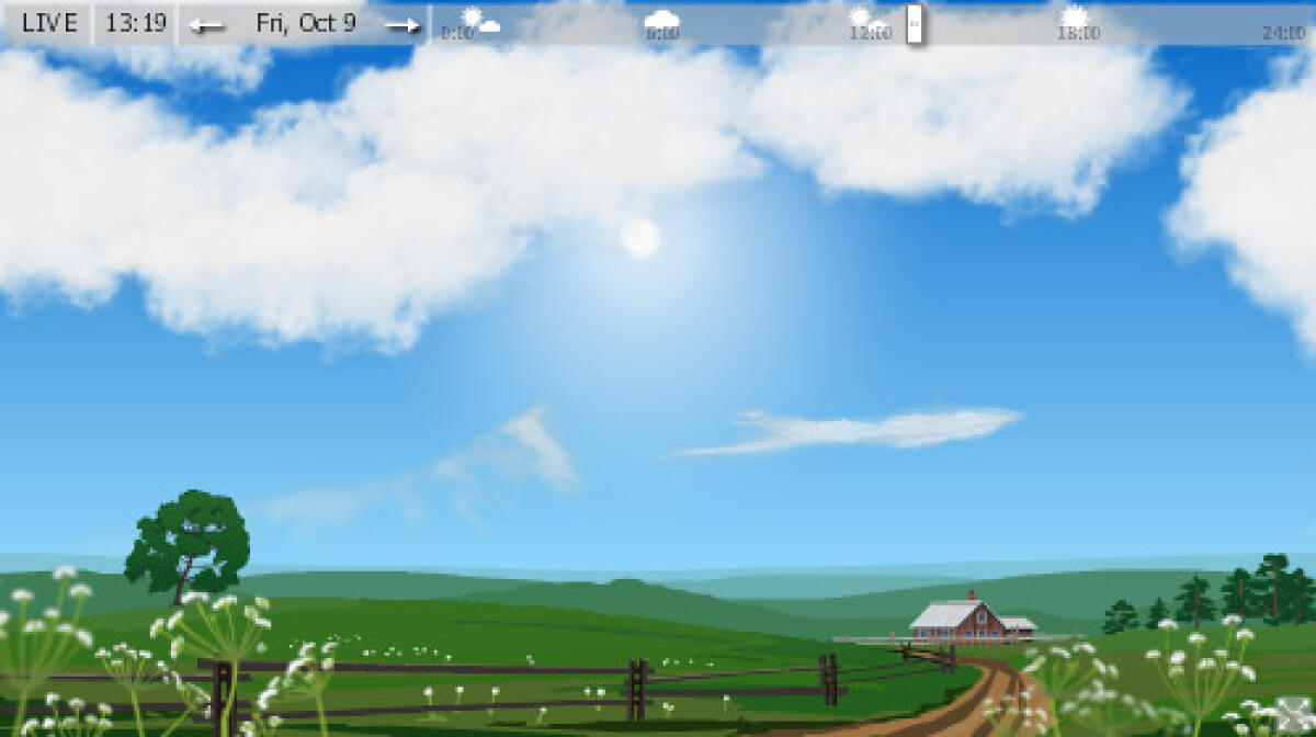 Screensaver con previsioni del tempo - 