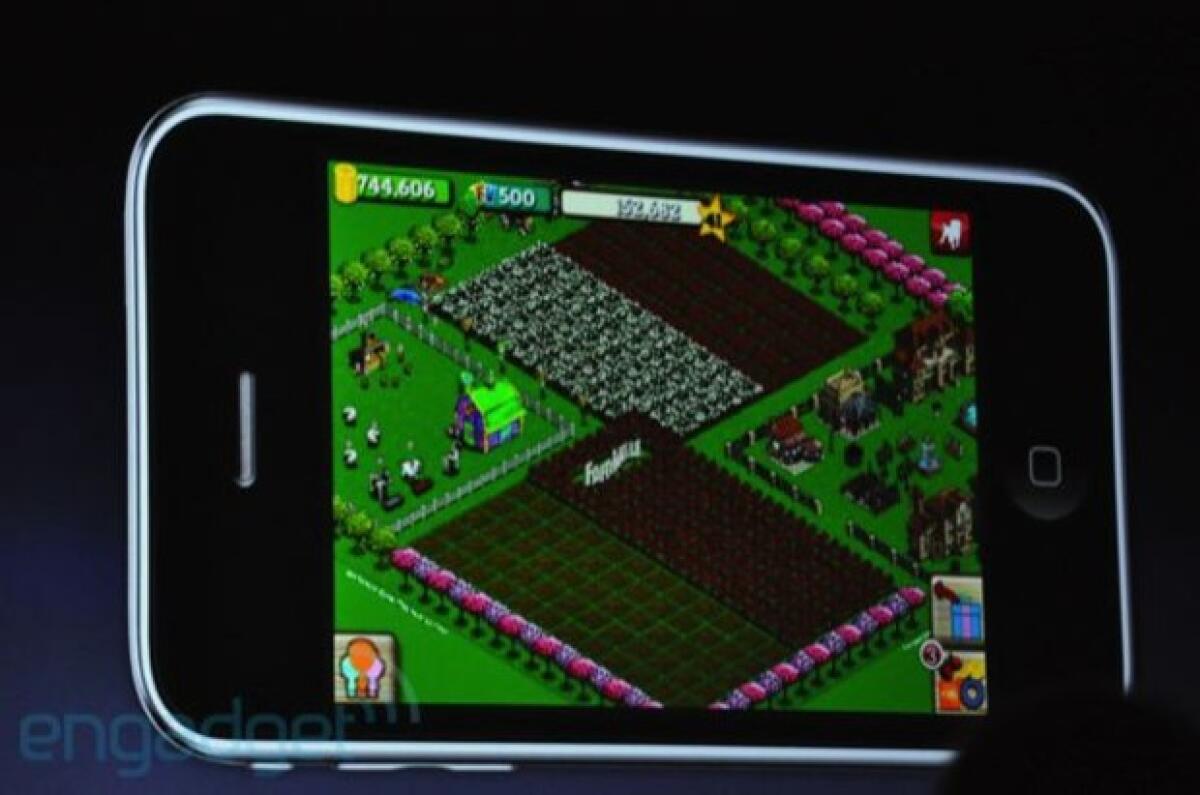 [WWDC2010] Una versione di Farmville su iPhone 4: si chiamerà Farming - 