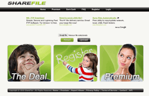 Condividere file gratis con Share File