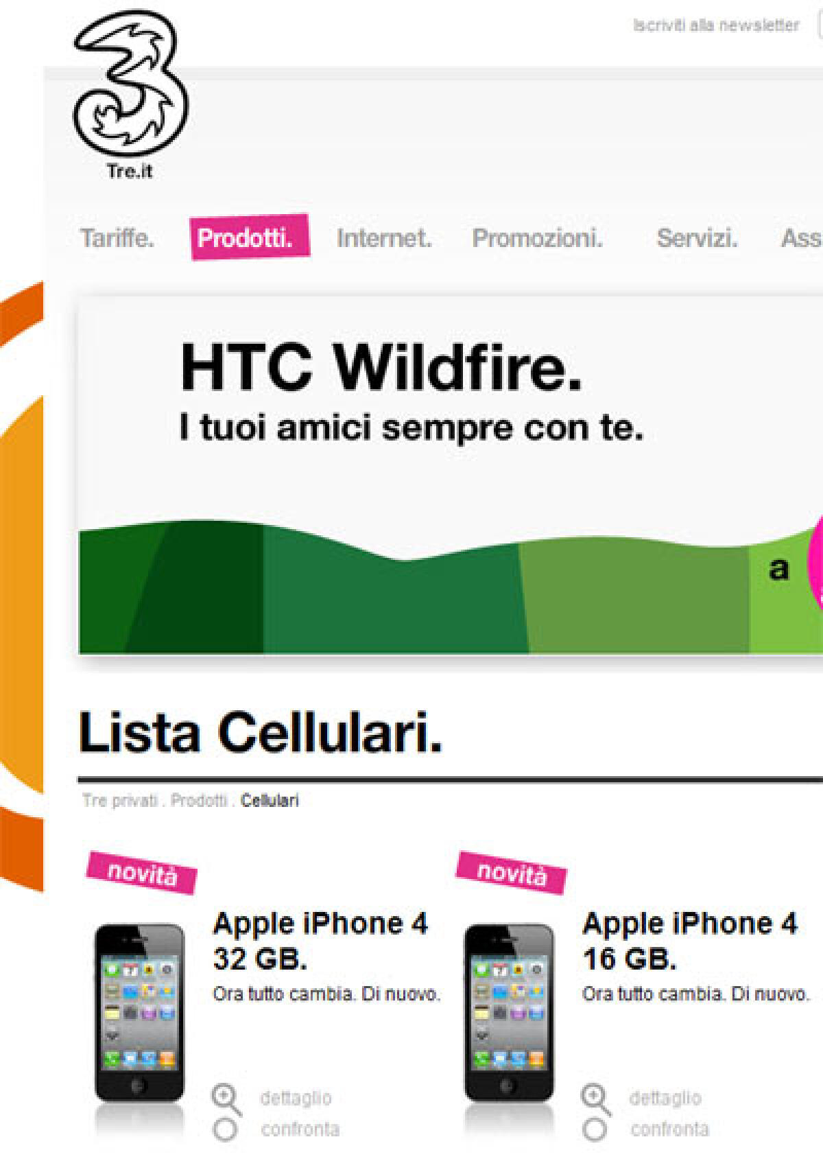 iPhone 4 disponibile sul sito di 3 Italia! - 