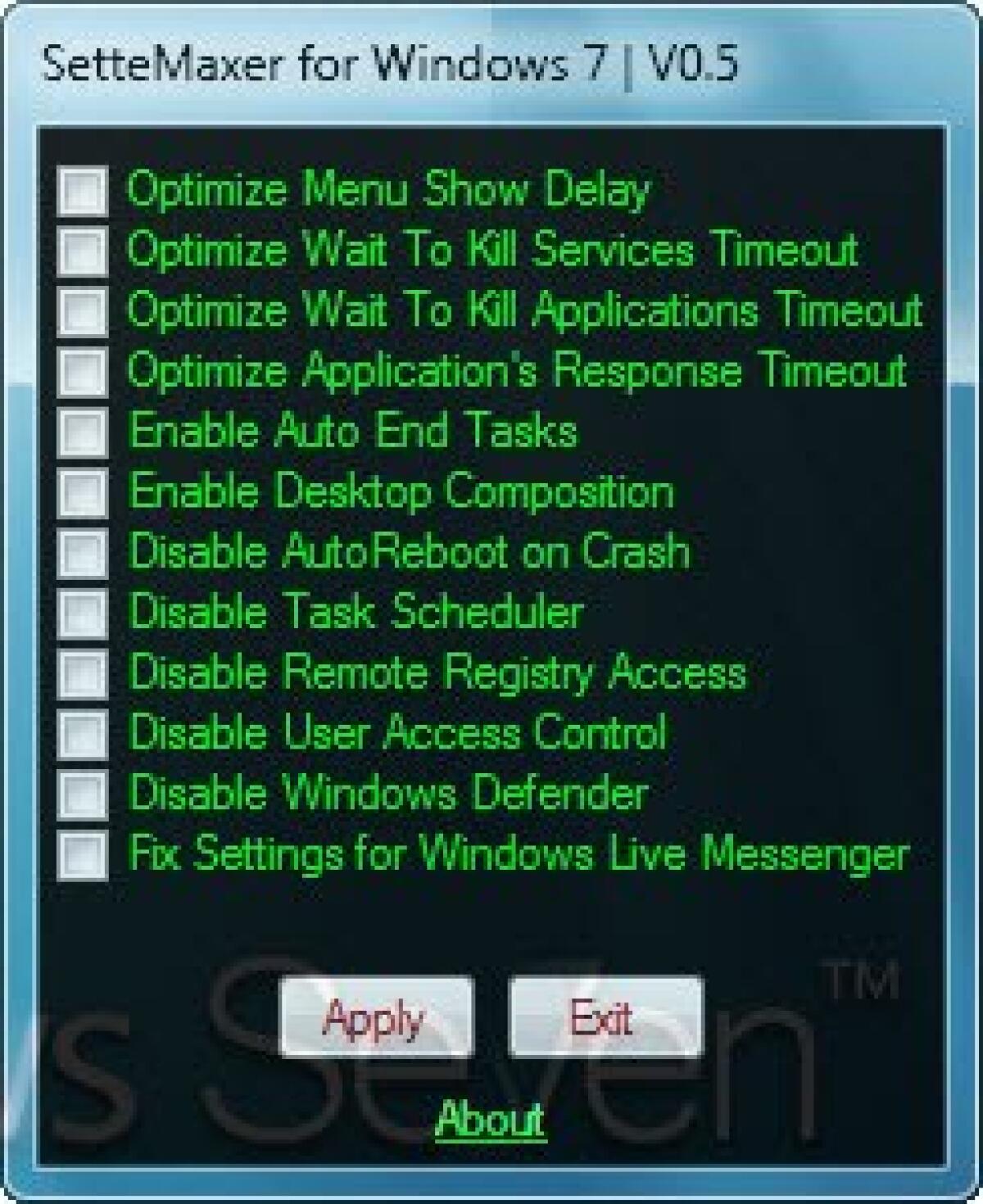 Ottimizzazione Windows 7 - 