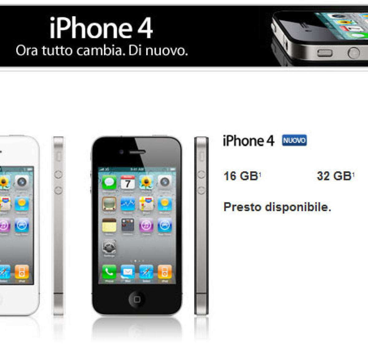 iPhone 4 non ancora acquistabile in Apple Store Online alle ore 7.25 - 