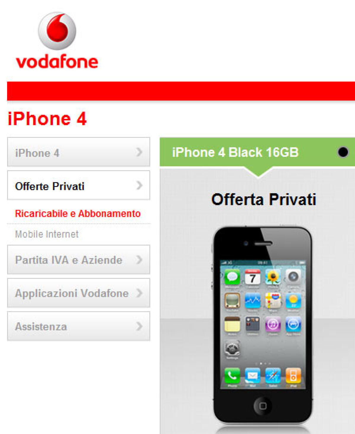 iPhone 4: Vodafone ufficializza tariffe ed offerte sul sito (update) - 