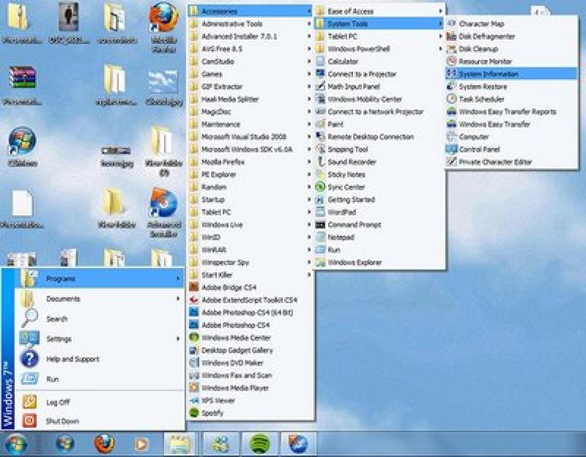 Windows7 con menu Xp - 