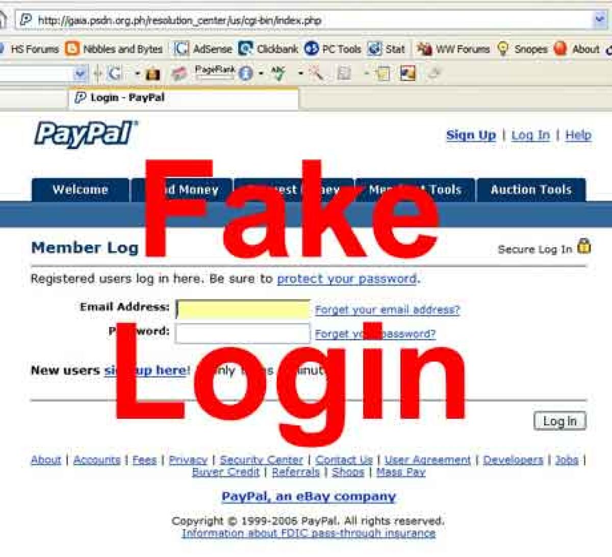 Creazione Finto login Facebook - 