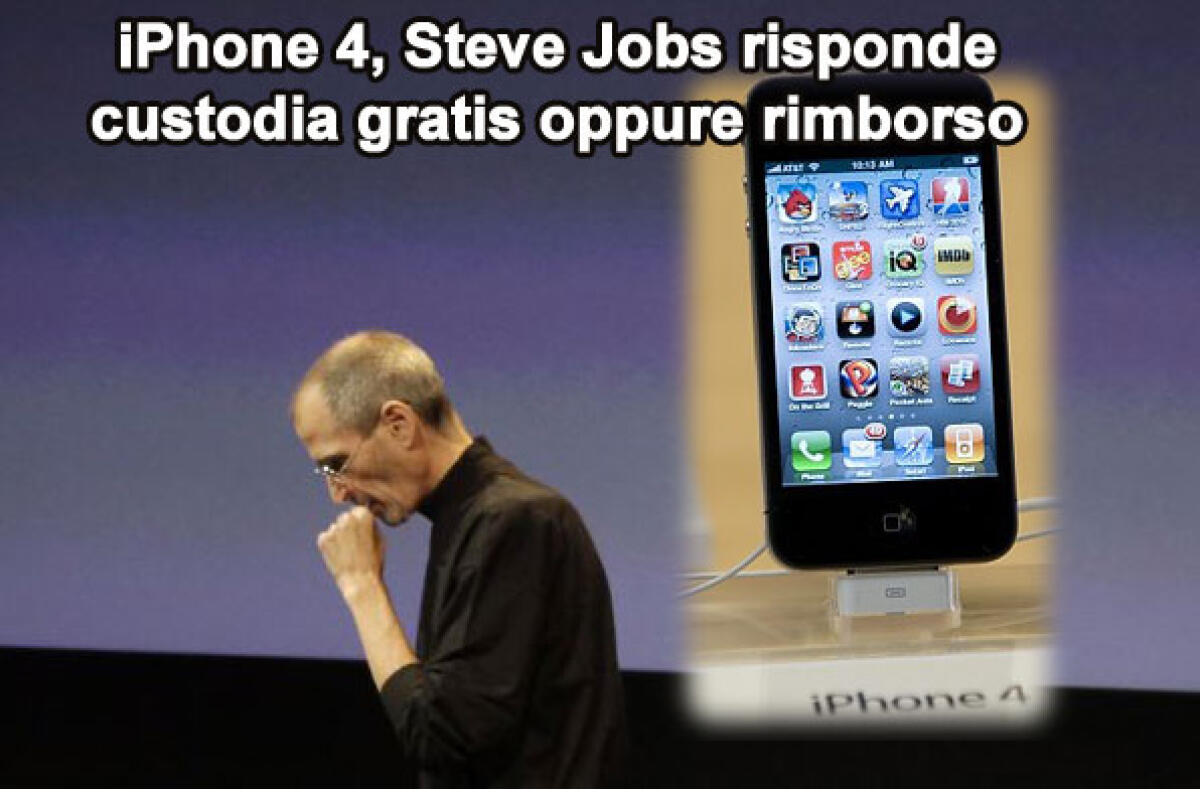 Conferenza stampa Apple: iPhone 4 in Italia dal 30 luglio e bumper gratis - 