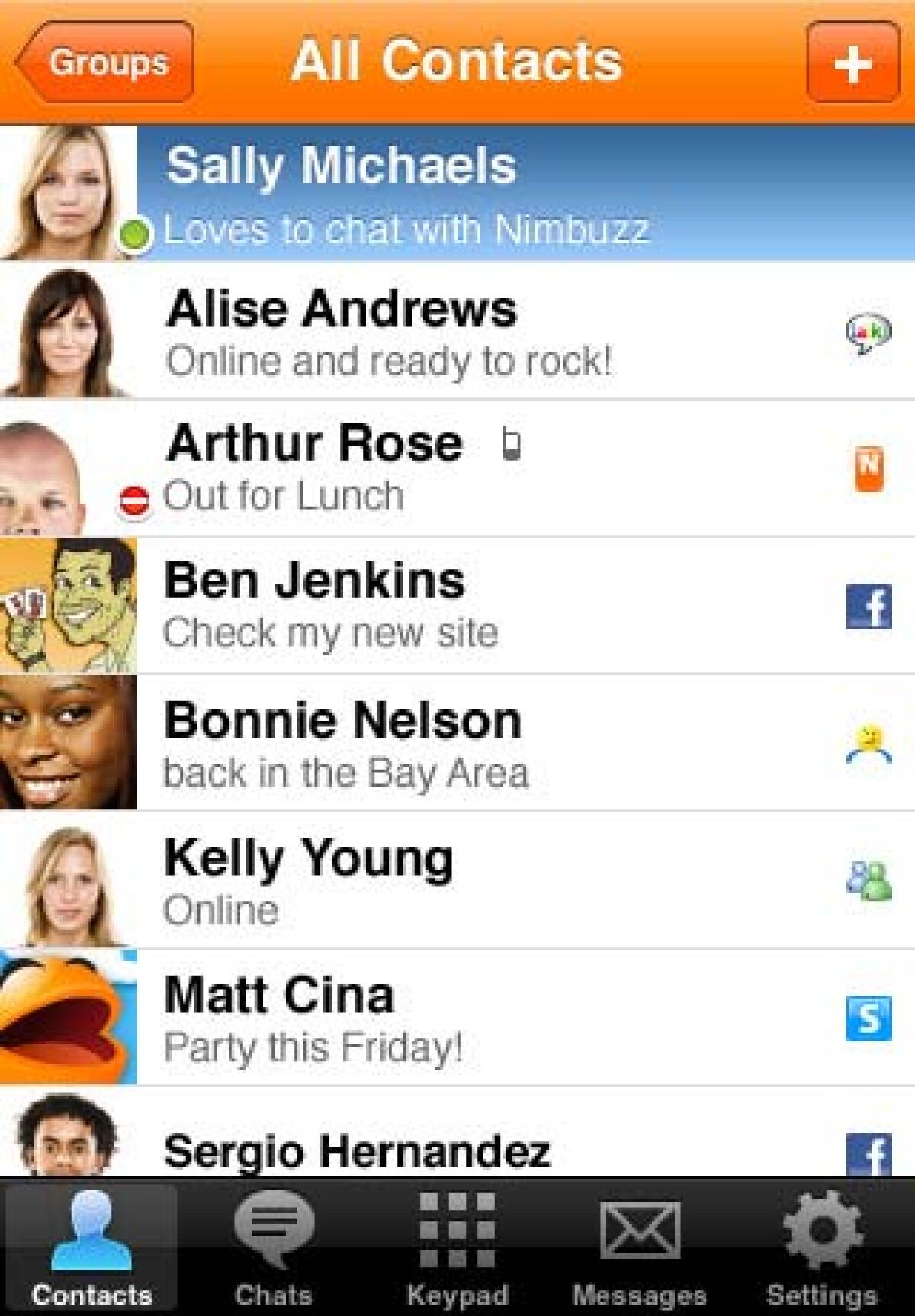 Nimbuzz si aggiorna per iOS 4 - 
