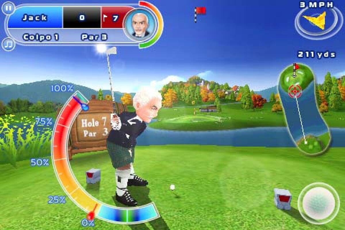 Let's Golf 2 per iPhone 4 arriva in app store - 