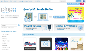 Pingg, creare inviti ed ecard gratis per eventi