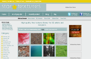 StarTextures, sito per scaricare texture di qualità