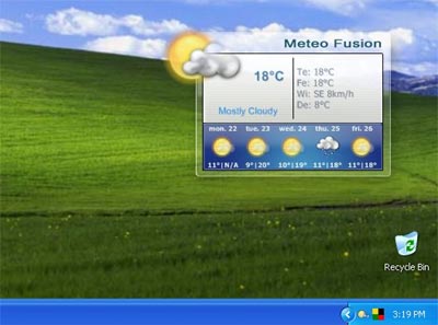 Previsioni meteo con MeteoFusion
