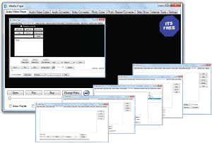 Media Cute, programma per audio, video e immagini