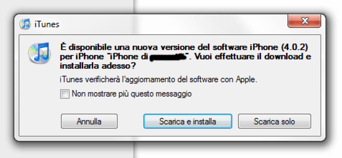 iPhone: nuovo firmware 4.0.2 rilasciato da Apple - 