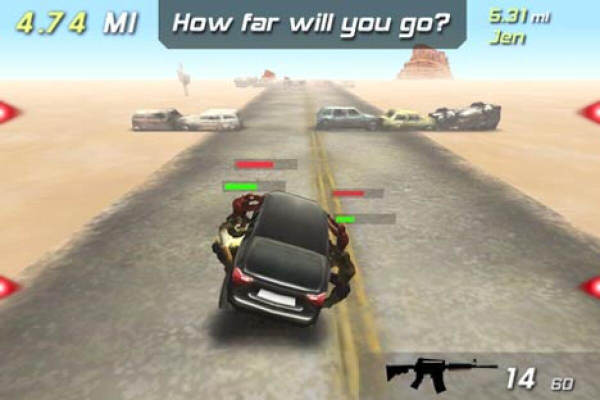 iPhone 4: lotta per la sopravvivenza con Zombie Highway - 