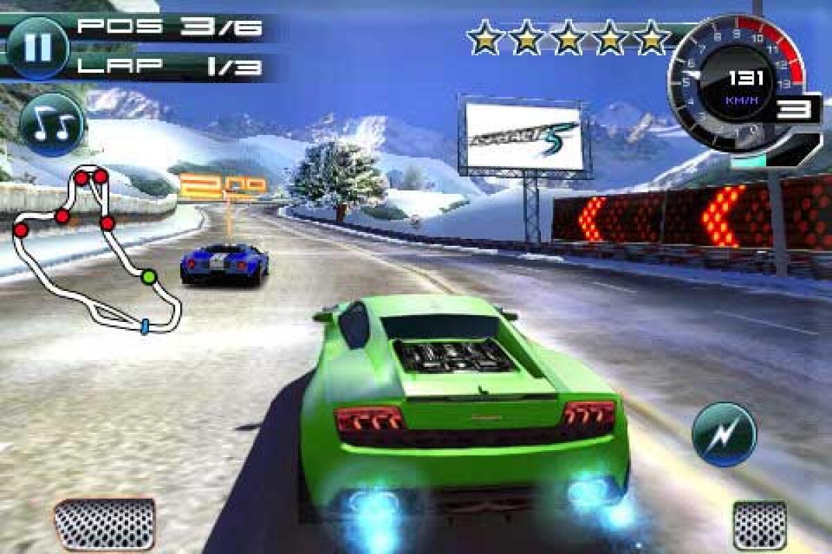 Asphalt 5 per iPhone 4: release 1.2.6 - 
