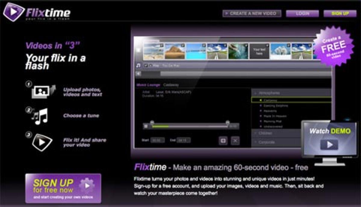 Creazione video con Flixtime - 