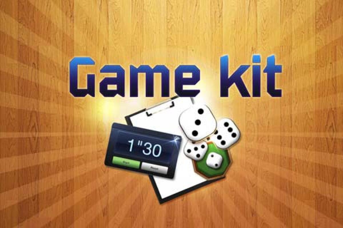 Gli strumenti per giocare ai giochi di societa' su iPhone con Game Kit - 