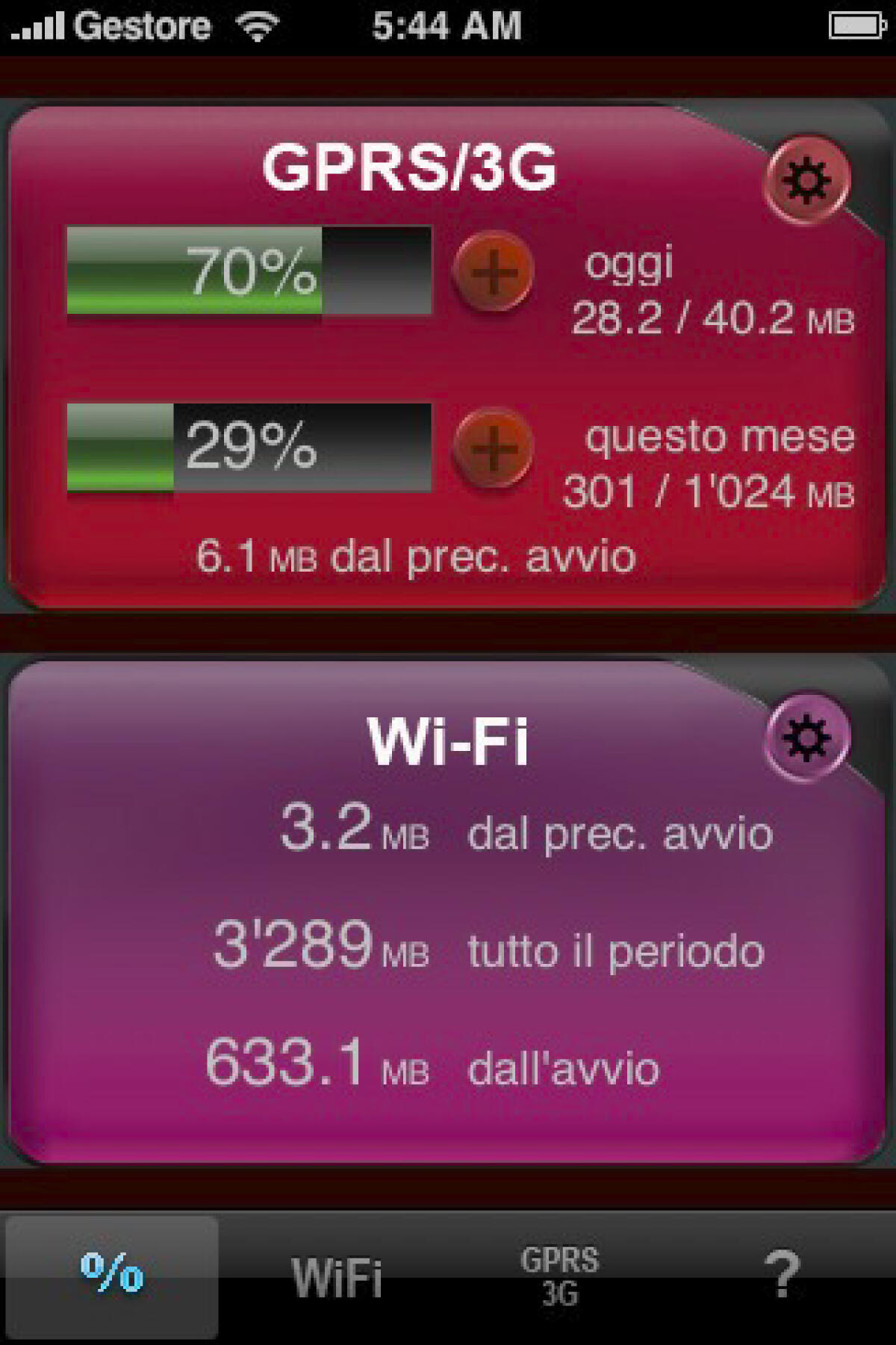 Vuoi conoscere il traffico dati effettuato con iPhone? Ci pensa Download Meter - 