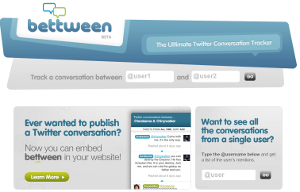 Bettween, tenere traccia delle conversazioni su Twitter