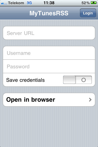 MyTunesRSS per iPhone ospita i video e la musica della tua libreria iTunes