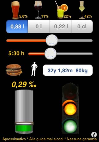 iDrinkSmart, l'applicazione iPhone per misurare il tasso alcolemico