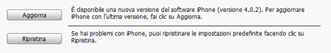 iPhone: nuovo firmware 4.0.2 rilasciato da Apple