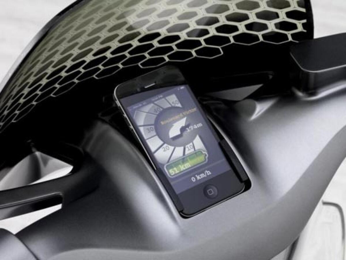 Escooter: lo scooter di Mini che utilizza iPhone - 