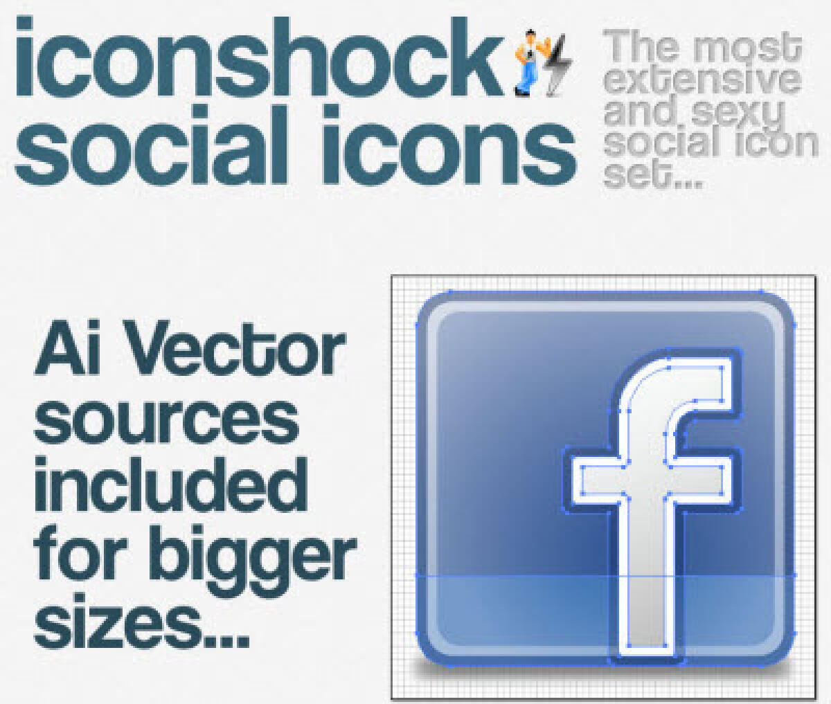 Icone sociali online: IconShock - 