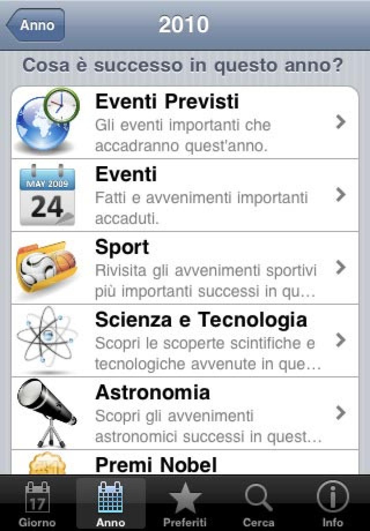 iPhone e iAlmanacco+ per sapere cosa accadde oggi... - 