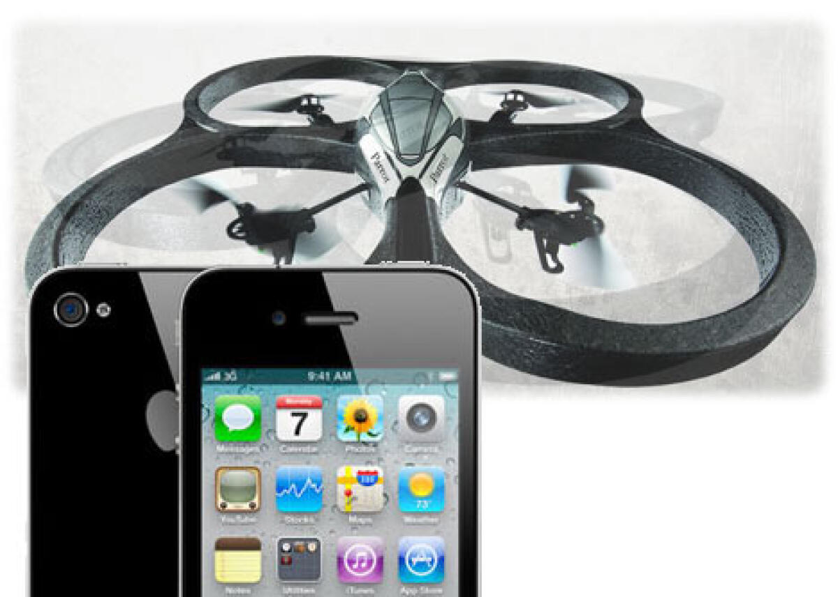 iPhone e AR.Drone Parrot per librarsi in volo! - 