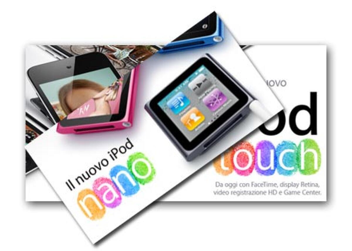 Nuovi iPod: ecco i videospot by Apple - 