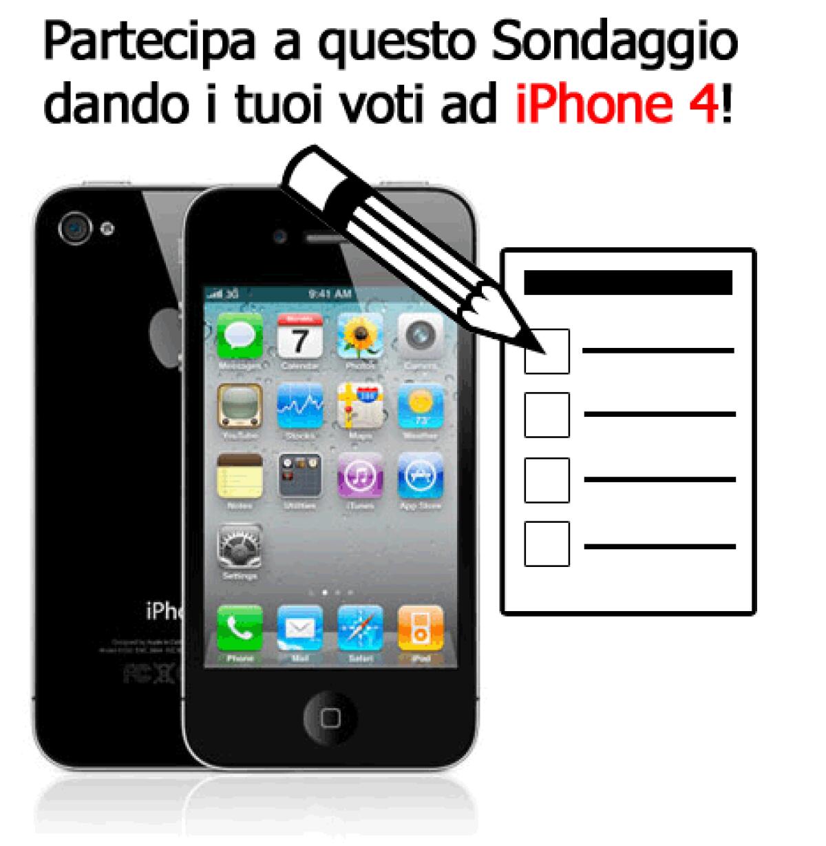 iPhone 4: dai un voto al tuo melafonino (Sondaggio) - 