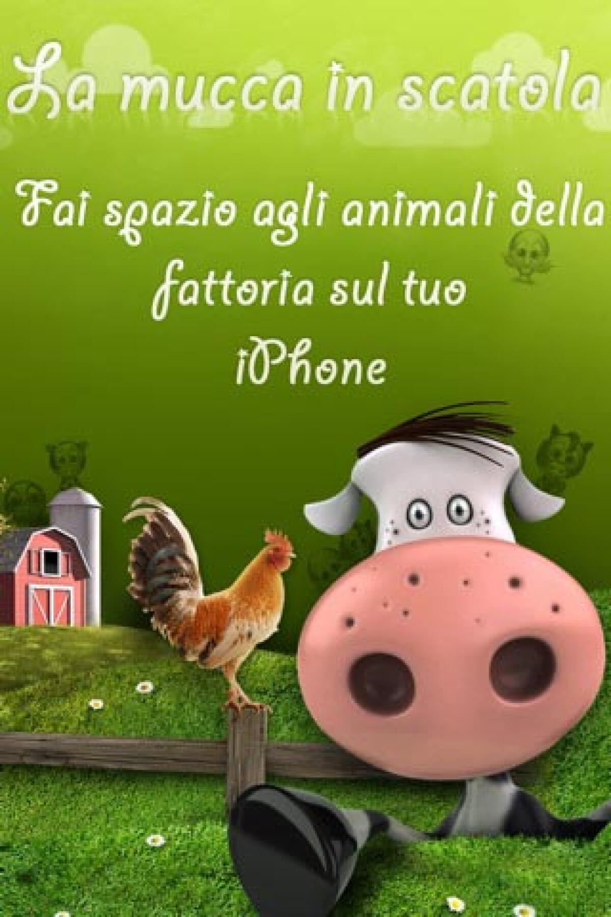 iPhone, ecco l'applicazione La mucca in scatola per bambini - 
