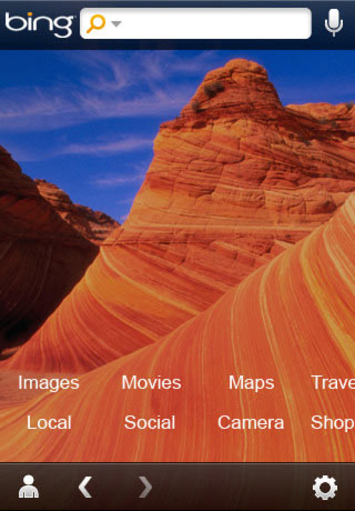 L'applicazione iPhone Bing si aggiorna alla release 1.3 - 