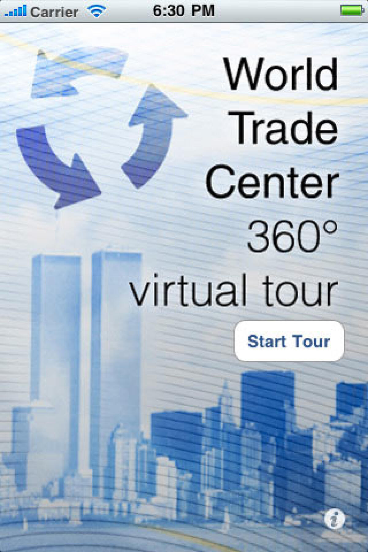 iPhone: arriva l'applicazione World trade center virtual tour 360° dedicata alle Torri Gemelle - 