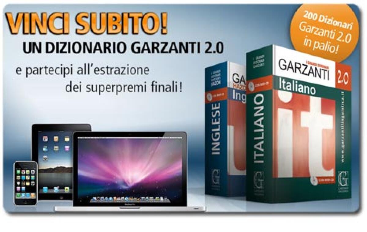 Vinci iPhone 4, iPad e Macbook con Garzanti - 