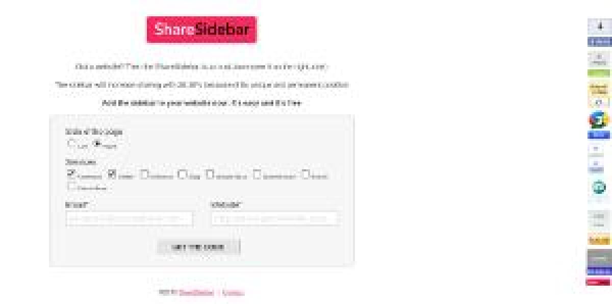 ShareSidebar, creare sidebar sociali per blog e siti - 