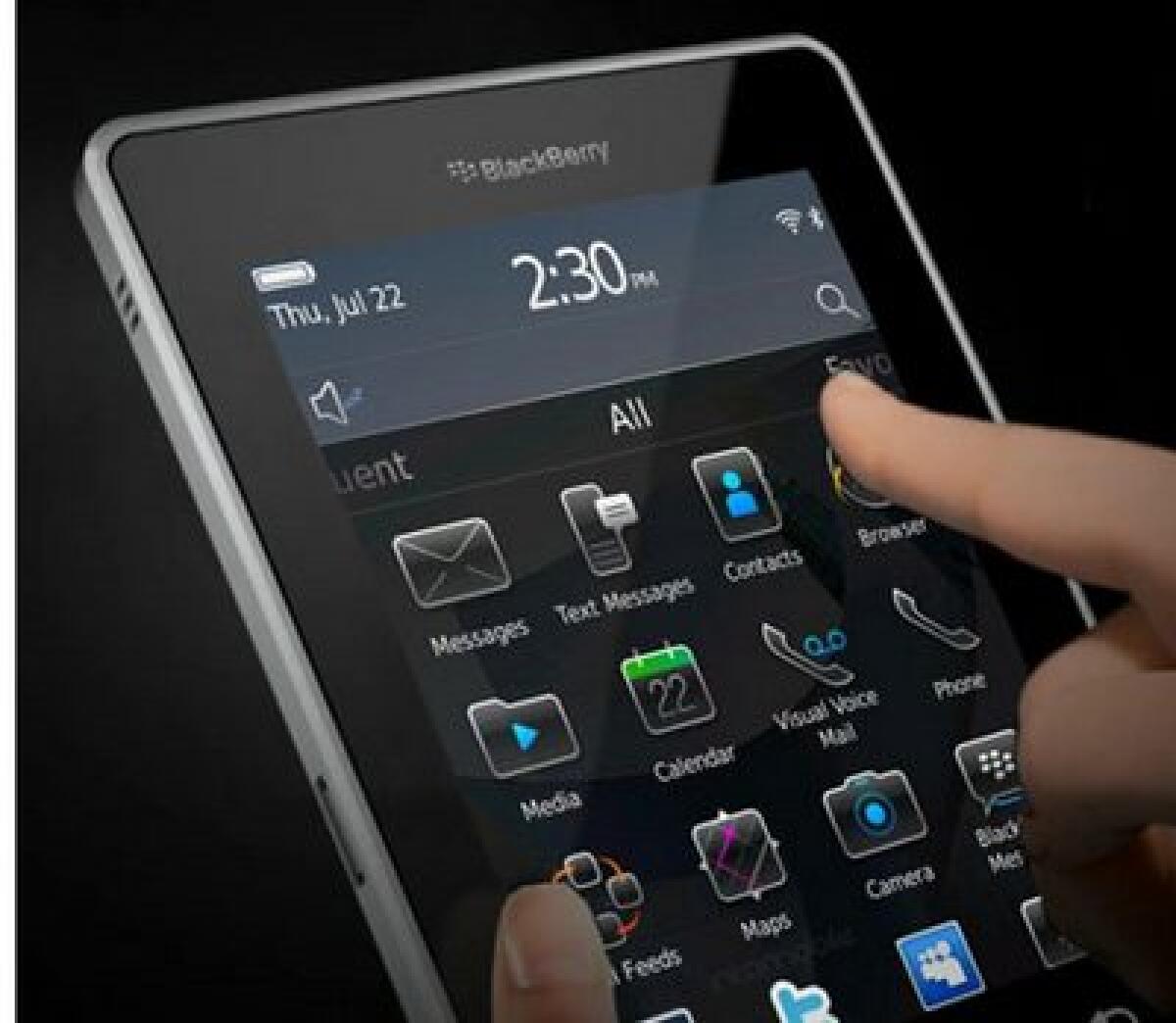 BlackPad: tablet Blackberry contro l'iPad! - 