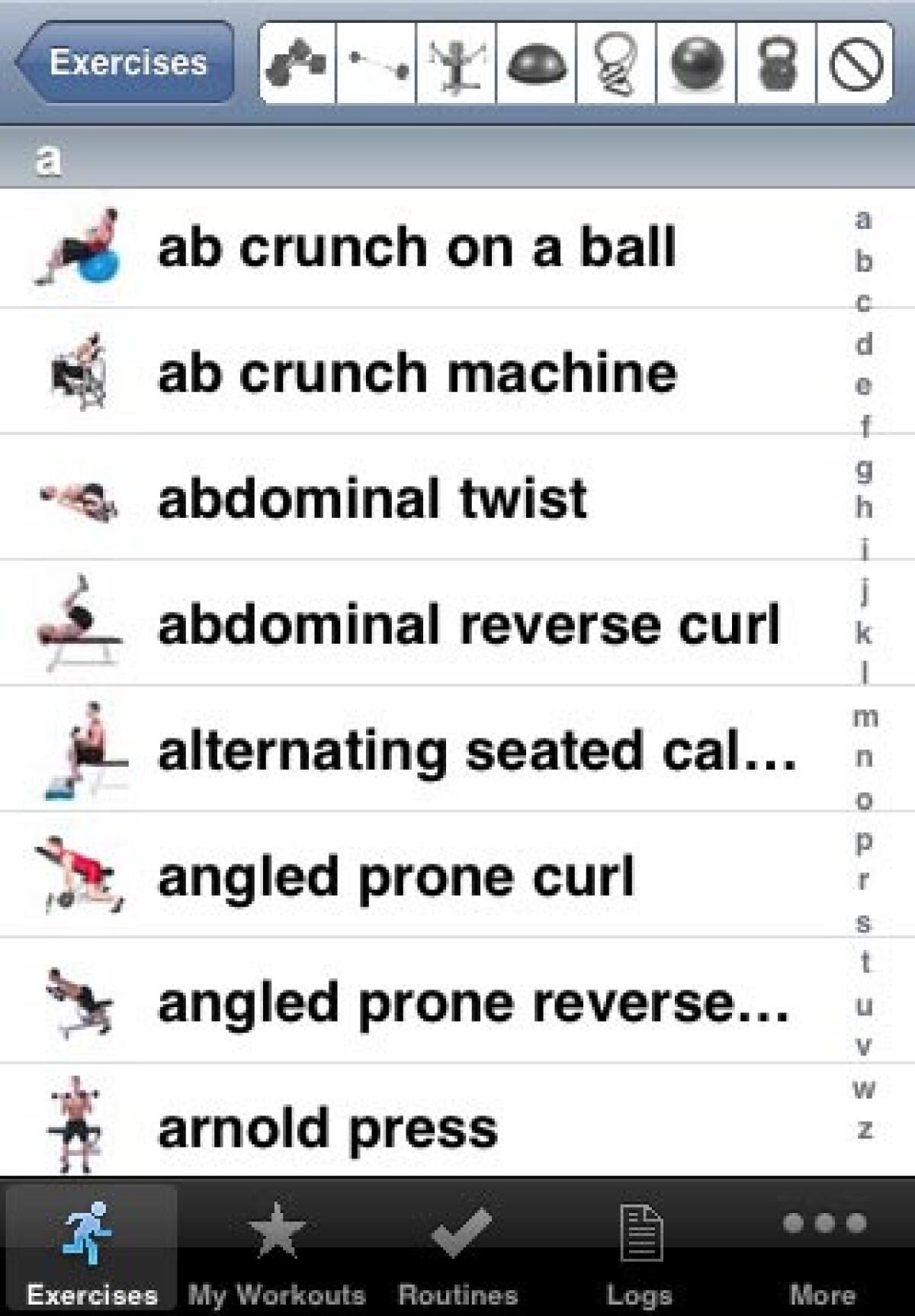 iPhone e l'applicazione iFitness per tenersi in forma - 