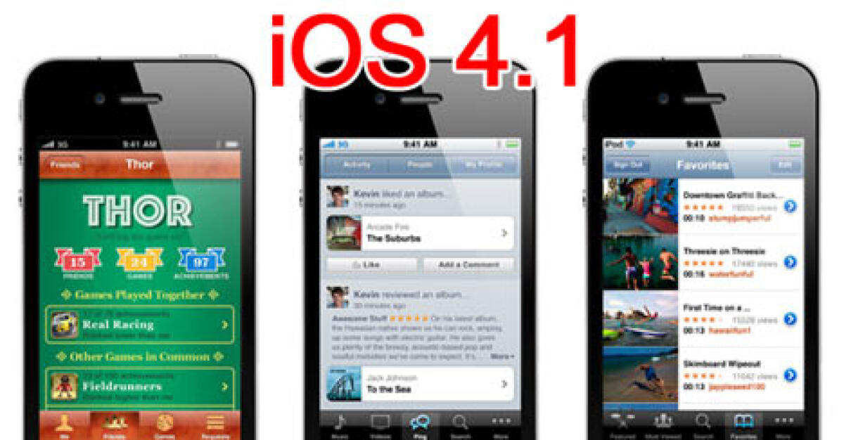 iPhone: tutto quello che c'e' da sapere sul nuovo iOS 4.1 - 
