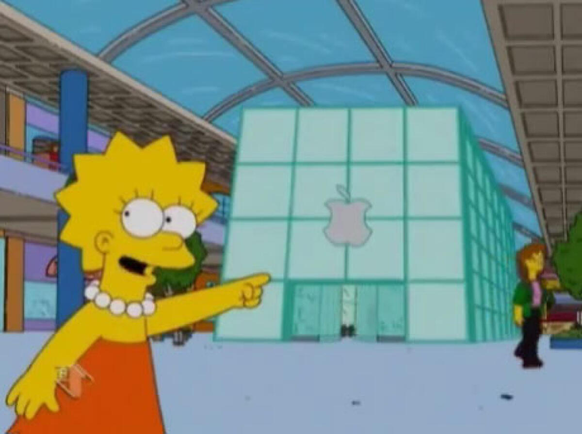 Video parodia Apple: The Simpsons Mapple and Steve Mobs Italiano - 