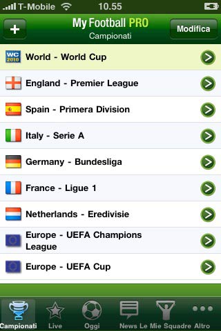 iPhone, tutto il calcio minuto per minuto con Il Mio Calcio Pro 2