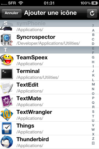 iPhone e iLaunch per mandare in esecuzione programmi sul vostro Mac