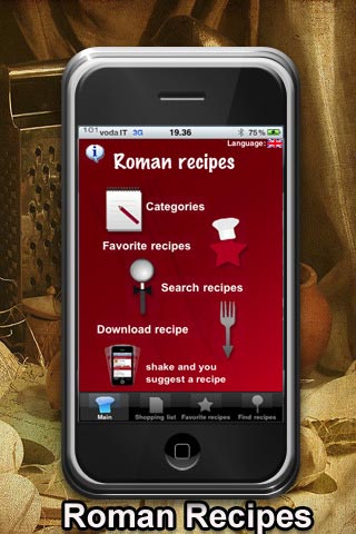 Le ricette di Roma e del Lazio a portata di mano su iPhone con l'app Ricette Romane